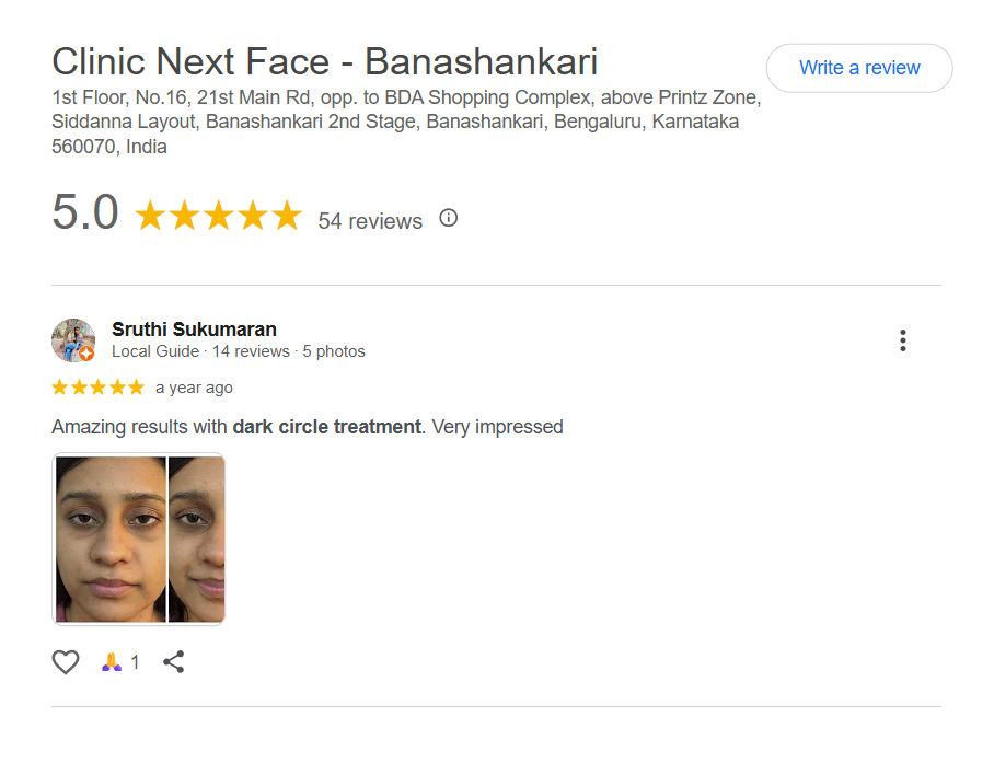 Google review screenshot 1